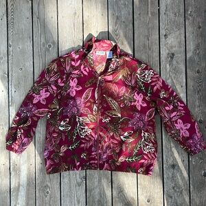 Vintage Floral Track Jacket